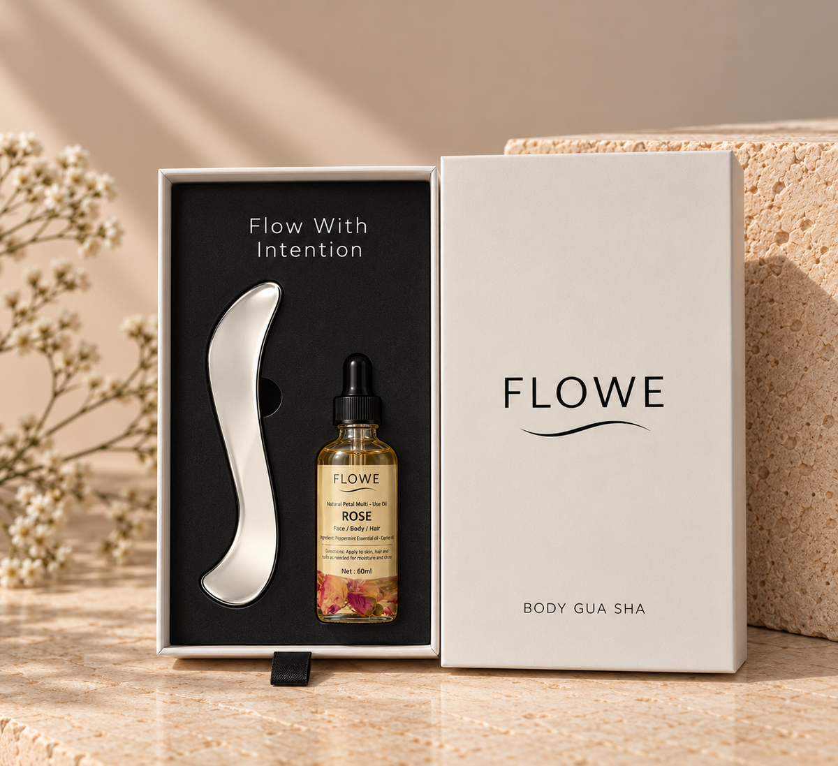 The FLOWE Body Gua Sha Ritual
